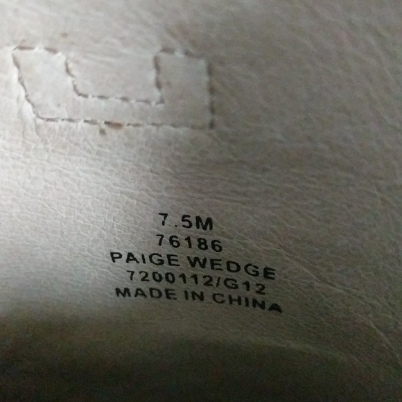 Frye Paige Distressed Leather Wedge Riding Boots - Picture 9 of 9